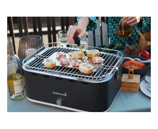Barbecook Charcoal Table Grill Carlo, 44 x 33 x 21 cm BC-CHA-1015 Urban Grey Jaunumi Sadz. tehnika