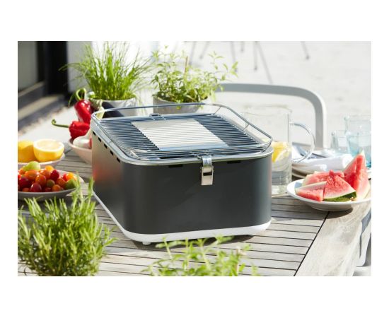 Barbecook Charcoal Table Grill Carlo, 44 x 33 x 21 cm BC-CHA-1015 Urban Grey Jaunumi Sadz. tehnika