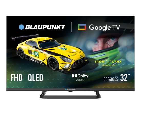 Blaupunkt QLED TV 32QBG6000S 32 Smart TV Google TV Black Телевизоры