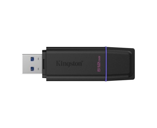Kingston Technology DataTraveler 512GB Portable USB 3.2 Gen 1 Exodia Black/Purple USB Flash atmiņas
