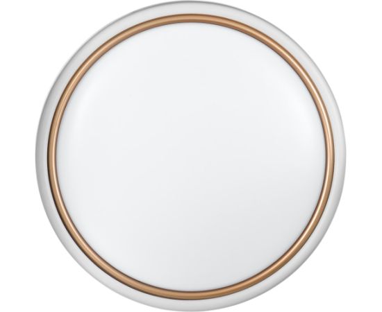 Modern LED ceiling plafond Activejet VERDI White/Gold 23W Griestu lampas - šķīvji