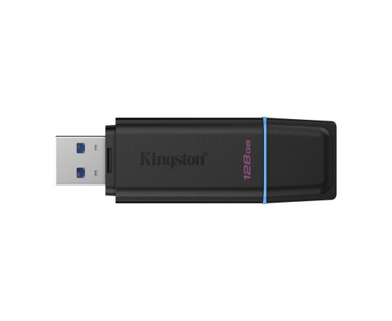 Kingston Technology DataTraveler 128GB Portable USB 3.2 Gen 1 Exodia Black/Blue USB Flash atmiņas