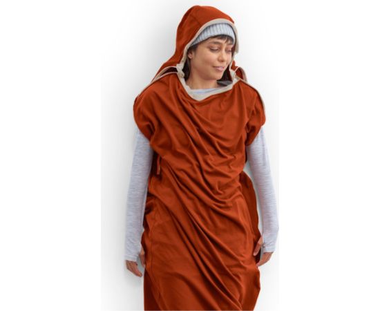 Wkładka do śpiwora SEA TO SUMMIT Reactor Fleeceweight Liner Long, picante red Спальные мешки