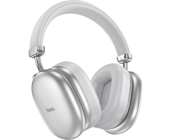 Wireless headphones Hoco W35 Max ANC silver Austiņas