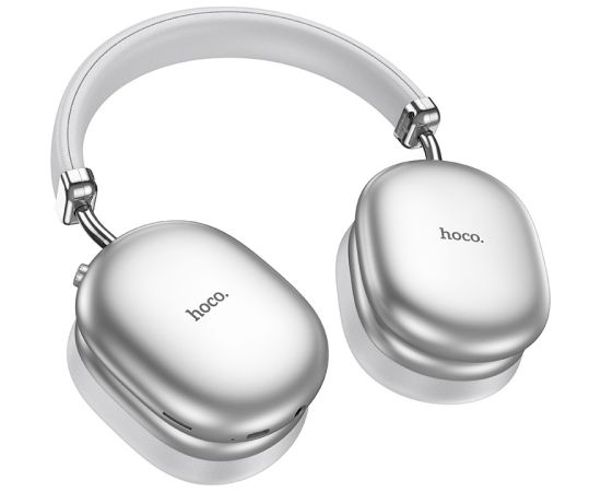 Wireless headphones Hoco W35 Max ANC silver Austiņas