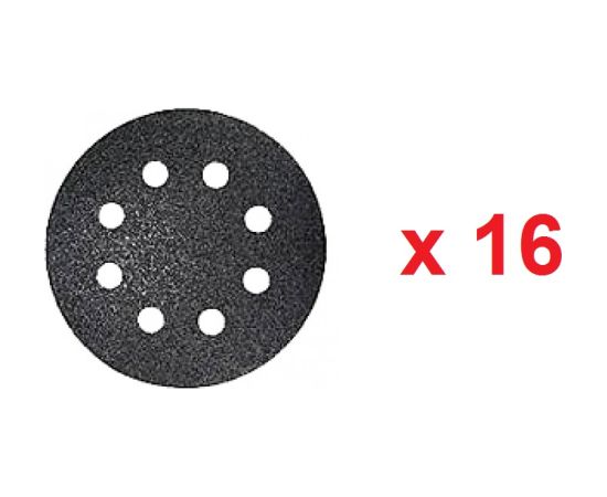 Smilšpapīrs ekscentra slīpmašīnai Fein; 115 mm; P80; 15 gab. Различные диски