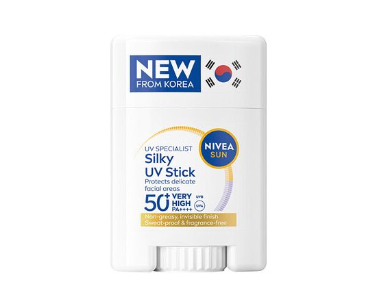 Nivea Silky UV Stick SPF 50+ - Ochranný pleťový krém v tyčince 15.0g Косметика для тела