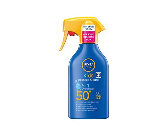 Nivea Kids Protect & Care Spray SPF 50+ - Sprej na opalování 250ml Косметика для тела