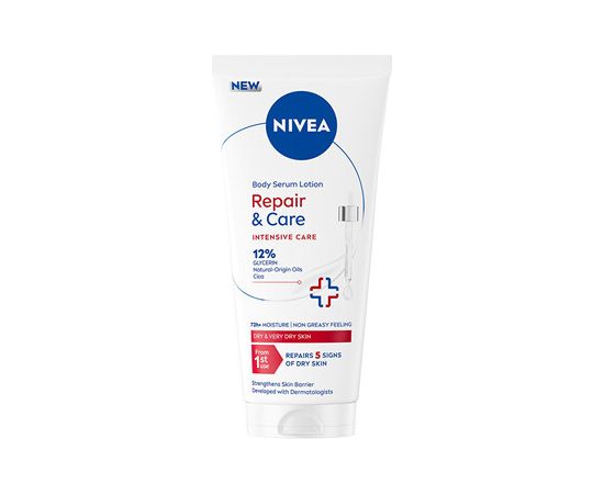 Nivea Repair & Care Body Serum Lotion - Tělové sérum 200ml Косметика для тела