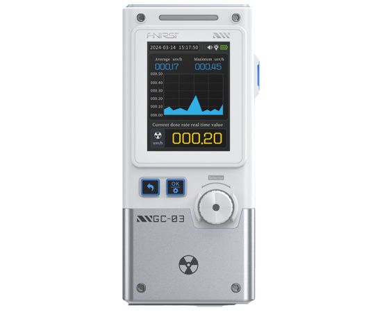 Multifunctional ionizing radiation detector FNIRSI GC-03 WT Testeri un mērierīces