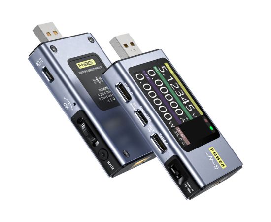 FNIRSI FNB58 BT USB port tester with Bluetooth Testeri un mērierīces
