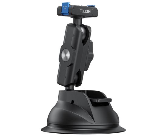 Telesin suction cup holder for DJI Osmo Action 3/4/5 Pro Sporta kameru aksesuāri