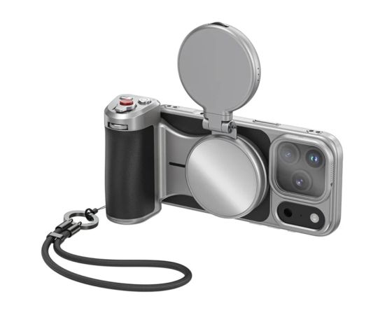 Telesin Master Grip Mount for iPhone 17 Pro Max – All-in-One Kit with Light and UV Filter Sporta kameru aksesuāri