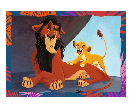 TREFL DISNEY Комплект пазлов 4в1 Король Лев Пазлы