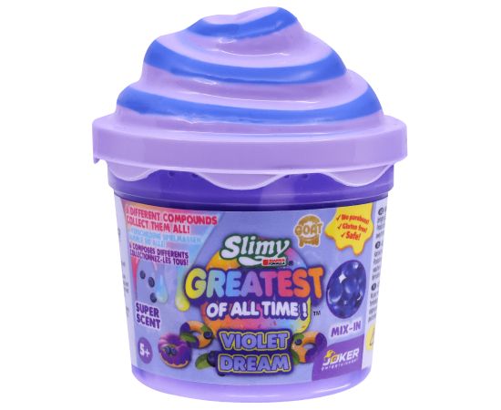 SLIMY G.O.A.T. (Greatest Of All Time) 2.0 слизь, 100g Творческие игрушки