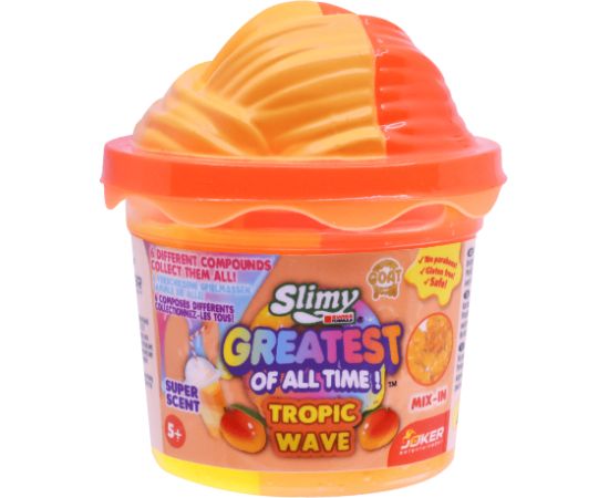 SLIMY G.O.A.T. (Greatest Of All Time) 2.0 слизь, 100g Творческие игрушки