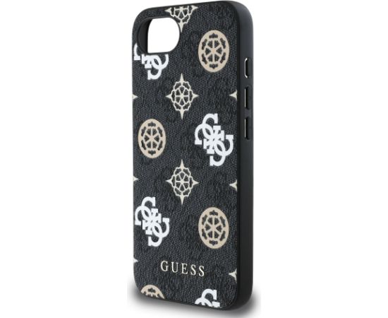 Guess PU 4G Peony MagSafe Case Aizsargapvalks priekš Apple iPhone 16e Neoriģinālie Maciņi