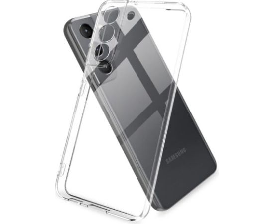 Mocco Ultra Back Case 2 mm Aizmugurējais Silikona Apvalks Priekš Samsung Galaxy S22 5G Caurspīdīgs Neoriģinālie Maciņi