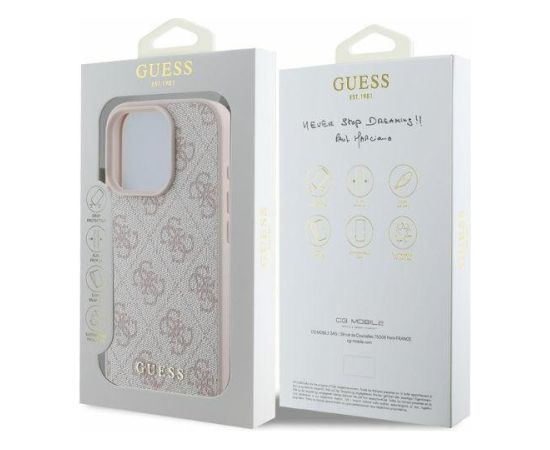 Guess GUHCP16XG4GFPI Чехол для Apple iPhone 16 Pro Max Чехлы - альтернативные