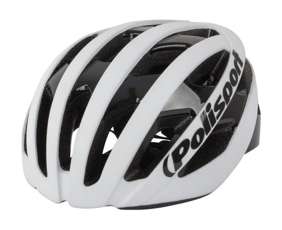 Polisport Light Pro / Balta / Melna / 54-58 cm Велосипедные шлемы