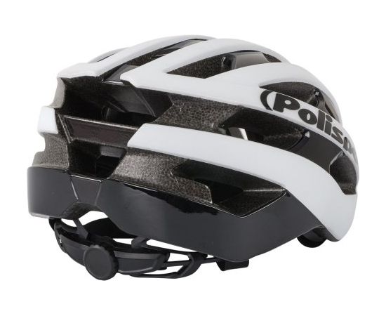 Polisport Light Pro / Balta / Melna / 54-58 cm Велосипедные шлемы