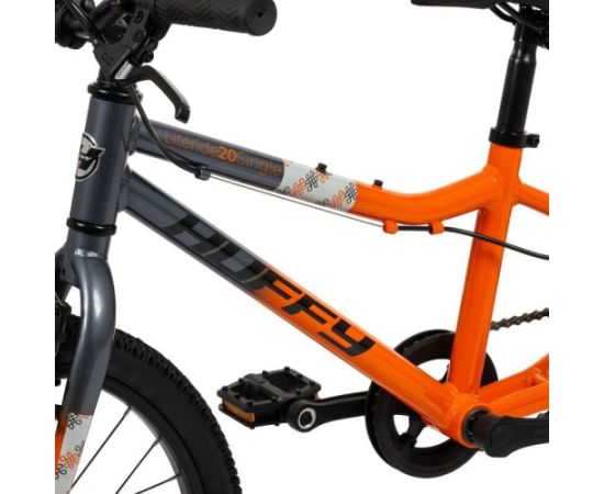 Rower BMX Huffy HX PRO 20" alu, czarno-pomarańczowy (53005W) Bērnu velosipēdi