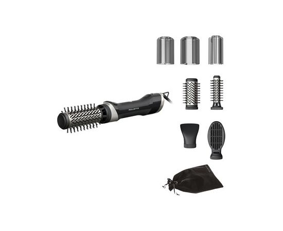 Rowenta Brush Activ UB9540F0 hair styling tool Hot air brush Warm Black, Silver 1000 W Matu veidotāji