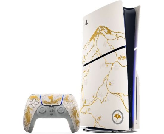 Sony PlayStation 5 Console - Ghost of Yotei Gold Limited Edition Bundle (model group - slim) Игровые приставки