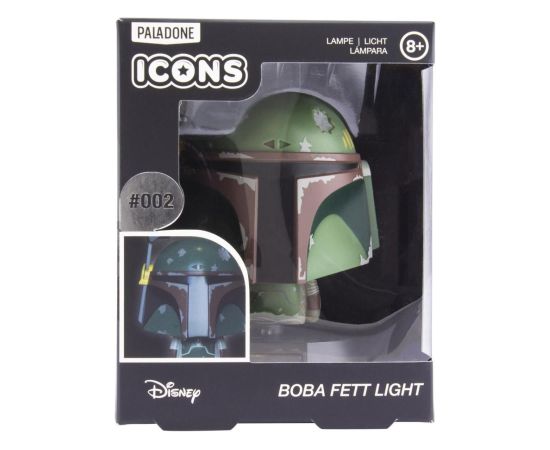 Paladone Bobba Fett Icon Light BDP Ambiance lighting Dekoratīvais apgaismojums 