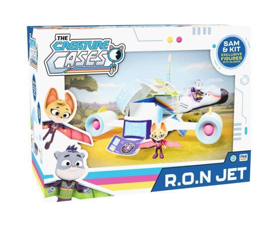P.m.i. Kids World CREATURE CASES S1 - R.O.N. JET PLAYSET Figūriņas un varoņi