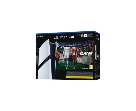 Sony Playstation 5 Pro FC26 Bundle 2 TB Wi-Fi Black, White Игровые приставки