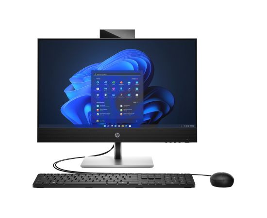 HP ProOne 440 G9 AiO i7-14700T 23.8"FHD IPS 250nits AG 16GB DDR5 4800 SSD512 UHD 770 Kb+Mouse Cam 5Mpx W11Pro Black 3Y OnSite All In One Datori (AIO)