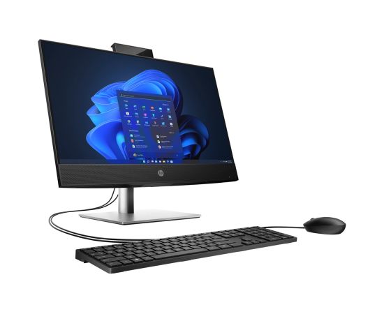 HP ProOne 440 G9 AiO i7-14700T 23.8"FHD IPS 250nits AG 16GB DDR5 4800 SSD512 UHD 770 Kb+Mouse Cam 5Mpx W11Pro Black 3Y OnSite All In One Datori (AIO)