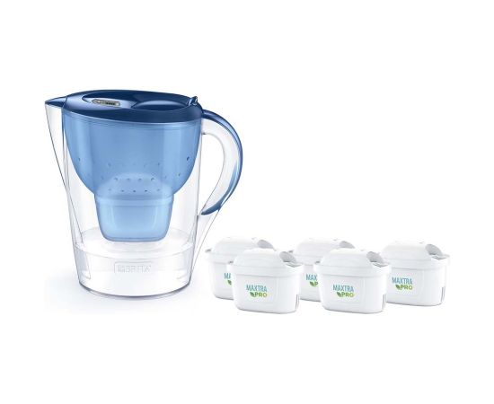 Dzbanek filtrujący Brita Marella XL+5 wkładów MaxtraPro PP (3,5l; niebieski) Citi trauki
