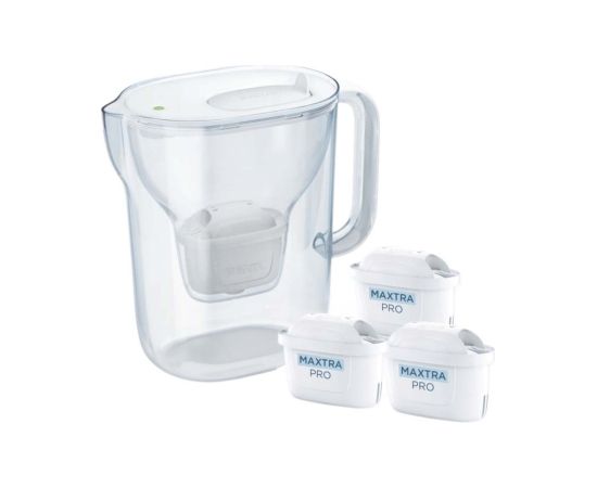 Dzbanek filtrujący Brita Style Essential+3 wkłady MaxtraPro PP (biały) Citi trauki