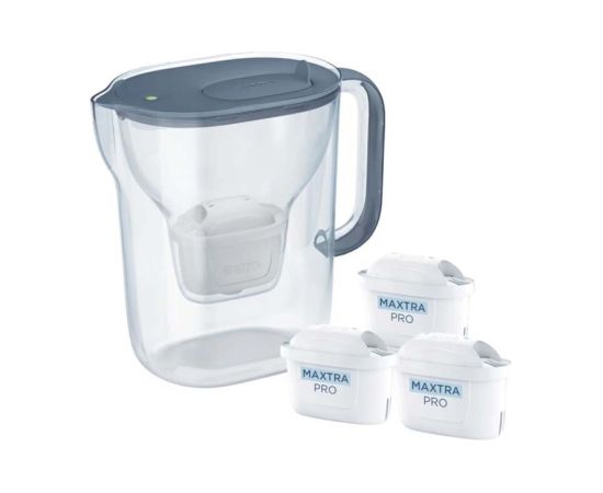 Dzbanek filtrujący Brita Style Essential+3 wkłady MaxtraPro PP (ciemnoniebieski) Citi trauki