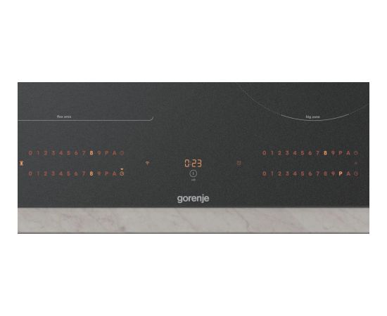 Gorenje GI6433SRWF Black Built-in 59.5 cm Zone induction hob 4 zone(s) Jaunumi Sadz. tehnika