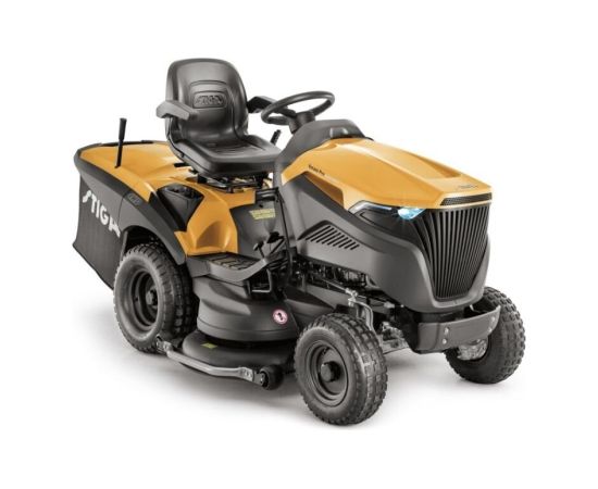 Zāliena traktors Stiga Estate 9122 WX; 13,5 kW hidrostatiskā pārnesumkārba Тракторные косилки