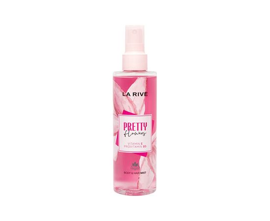 La Rive Pretty Flowers Tělový a vlasový sprej 200ml Sieviešu Smaržas