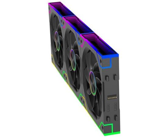 CASE FAN 120MM XPF360R.ARGB/12V XF073 XILENCE Korpusu dzesēšana