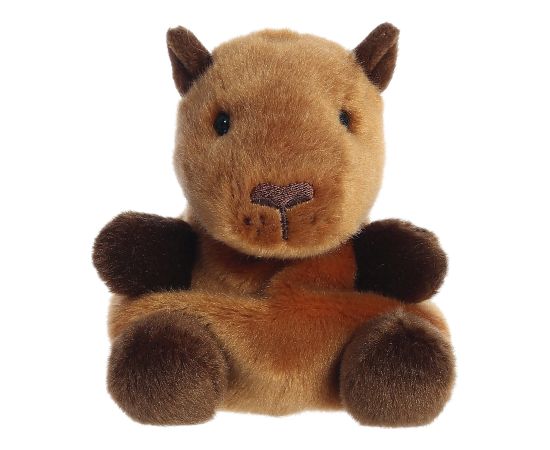 AURORA Palm Pals plīša rotaļlieta Kapibara, 12 cm Mīkstās rotaļlietas