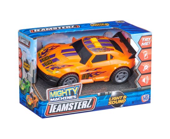 TEAMSTERZ Mighty Machines уличный автомобиль со светом и звуком, 12,5 см Машины и аксессуары