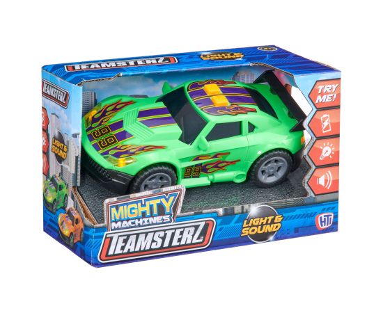 TEAMSTERZ Mighty Machines уличный автомобиль со светом и звуком, 12,5 см Машины и аксессуары