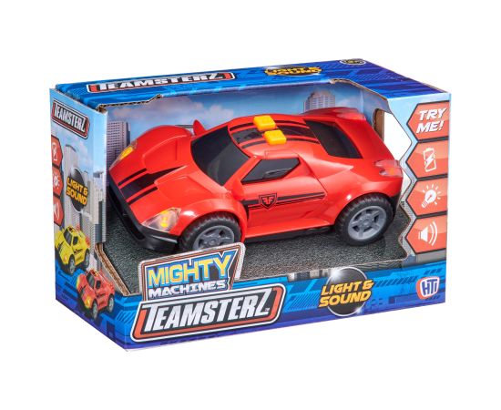 TEAMSTERZ Mighty Machines суперкар со светом и звуком, 12,5 см Машины и аксессуары