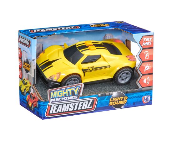 TEAMSTERZ Mighty Machines суперкар со светом и звуком, 12,5 см Машины и аксессуары