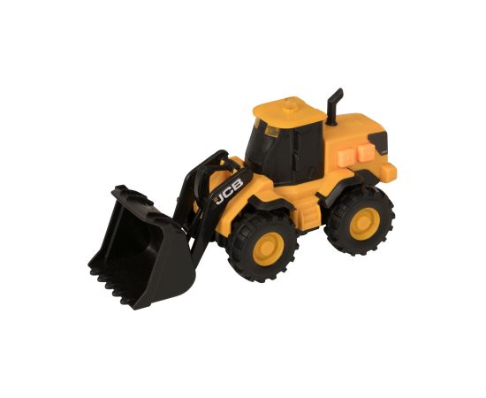 Teamsterz JCB Погрузчик со световыми и звуковыми эффектами, 15cm Машины и аксессуары