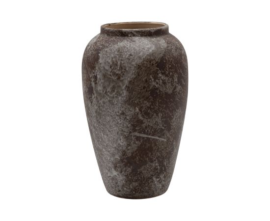 Vase TITAN STONE D17xH27cm, beige/brown Новости, мебель, дом