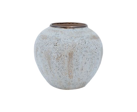 Vāze TITAN STONE D20xH20cm, bēša Jaunumi, mēbeles, māja