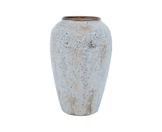 Vāze TITAN STONE D17xH29cm, bēša Jaunumi, mēbeles, māja