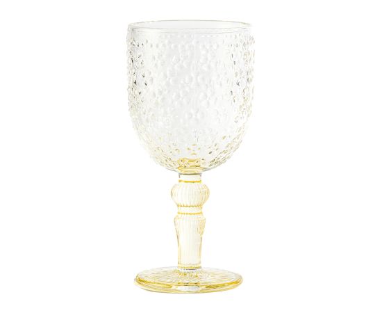 Wine goblet GIO ADORE H17.6cm, yellow Jaunumi, mēbeles, māja